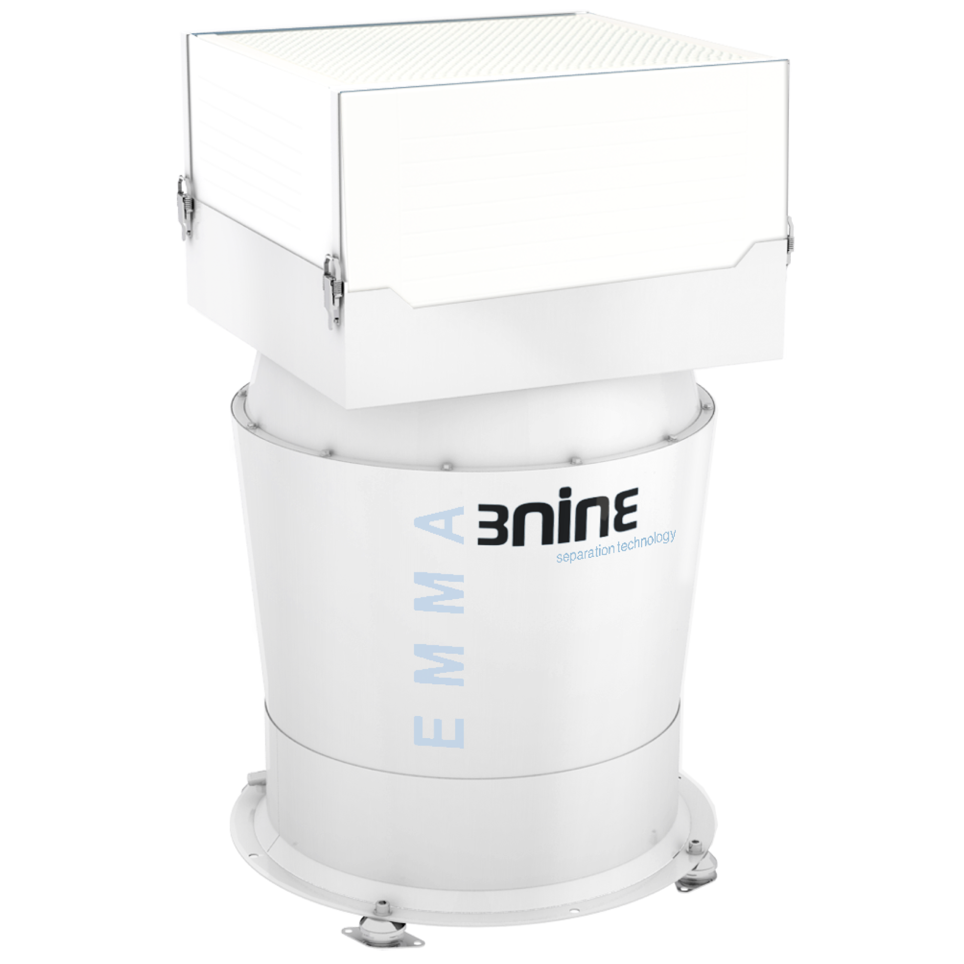 The oil mist eliminator Emma 2500, the largest unit in the